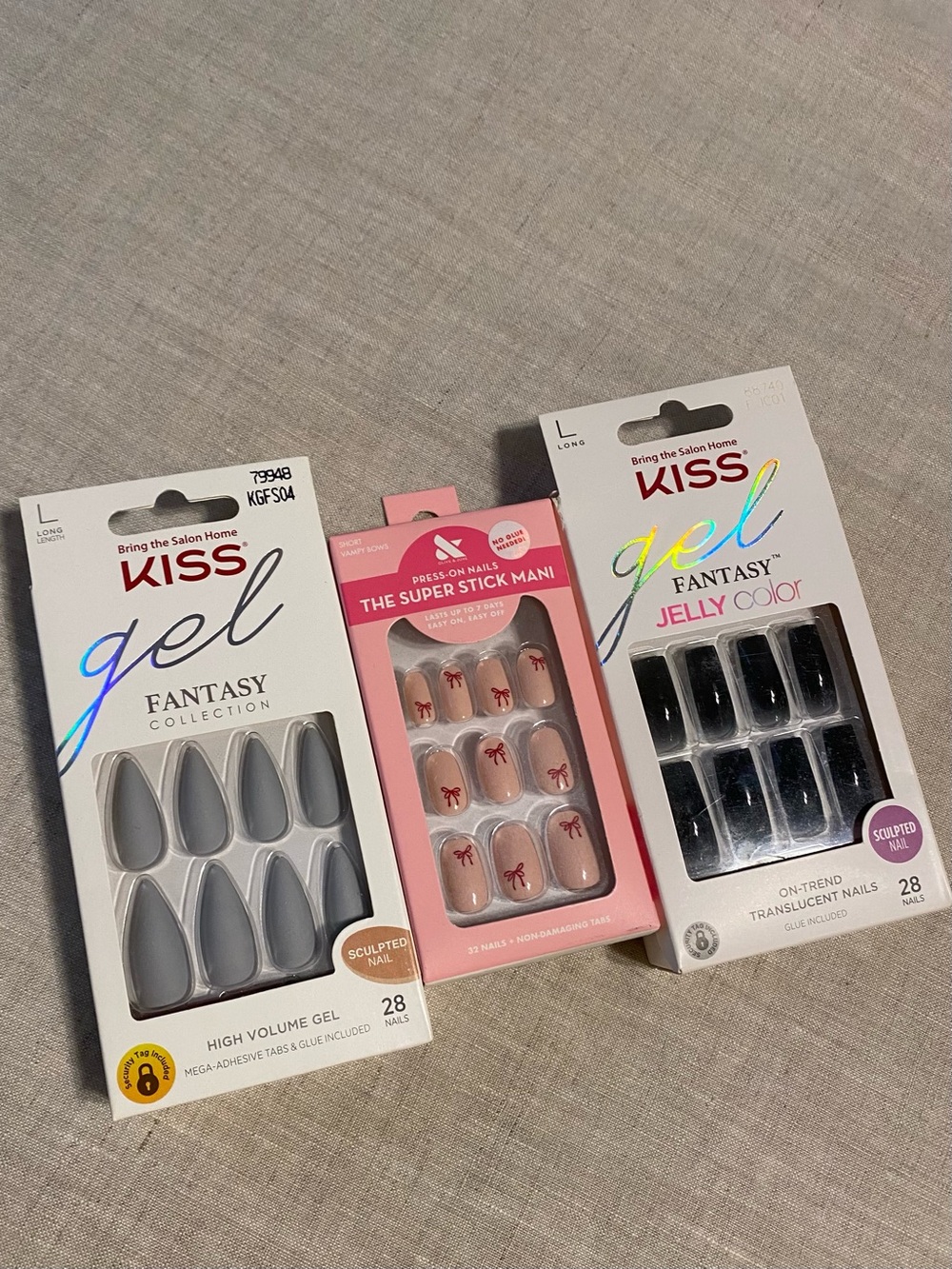 Press-on Nails NWT (lot of 3)